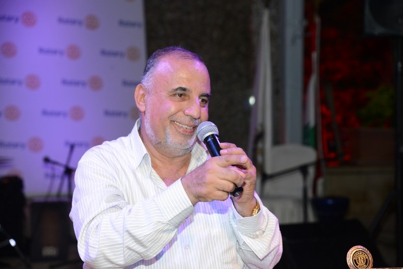 Rami Salman President of the Rotary Club of Aley